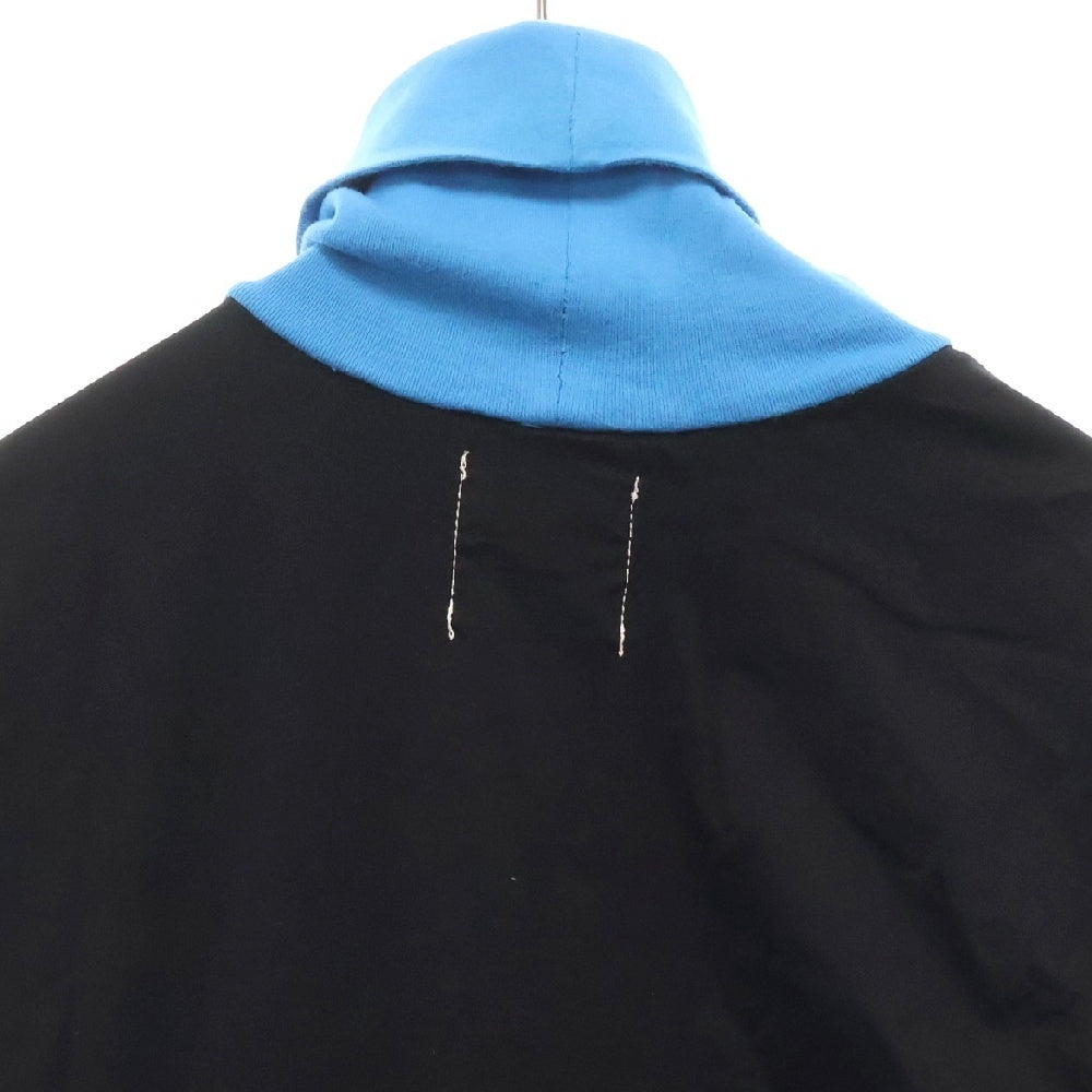 TAKAHIROMIYASHITA The SoloIst.(タカヒロミヤシタザソロイスト) 22AW タートルネックカットソー 長袖Tシャツ ブラック sc.0010AW22