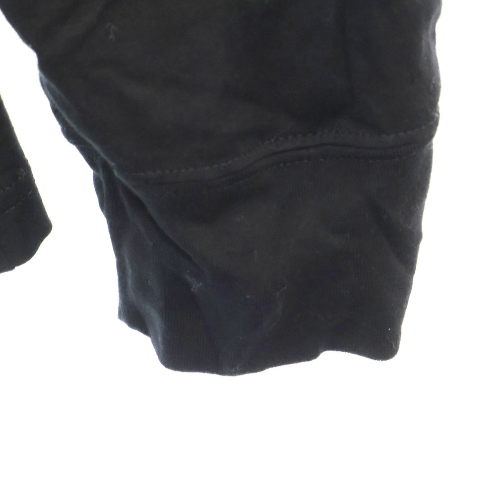 TAKAHIROMIYASHITA The SoloIst.(タカヒロミヤシタザソロイスト) 22AW タートルネックカットソー 長袖Tシャツ ブラック sc.0010AW22