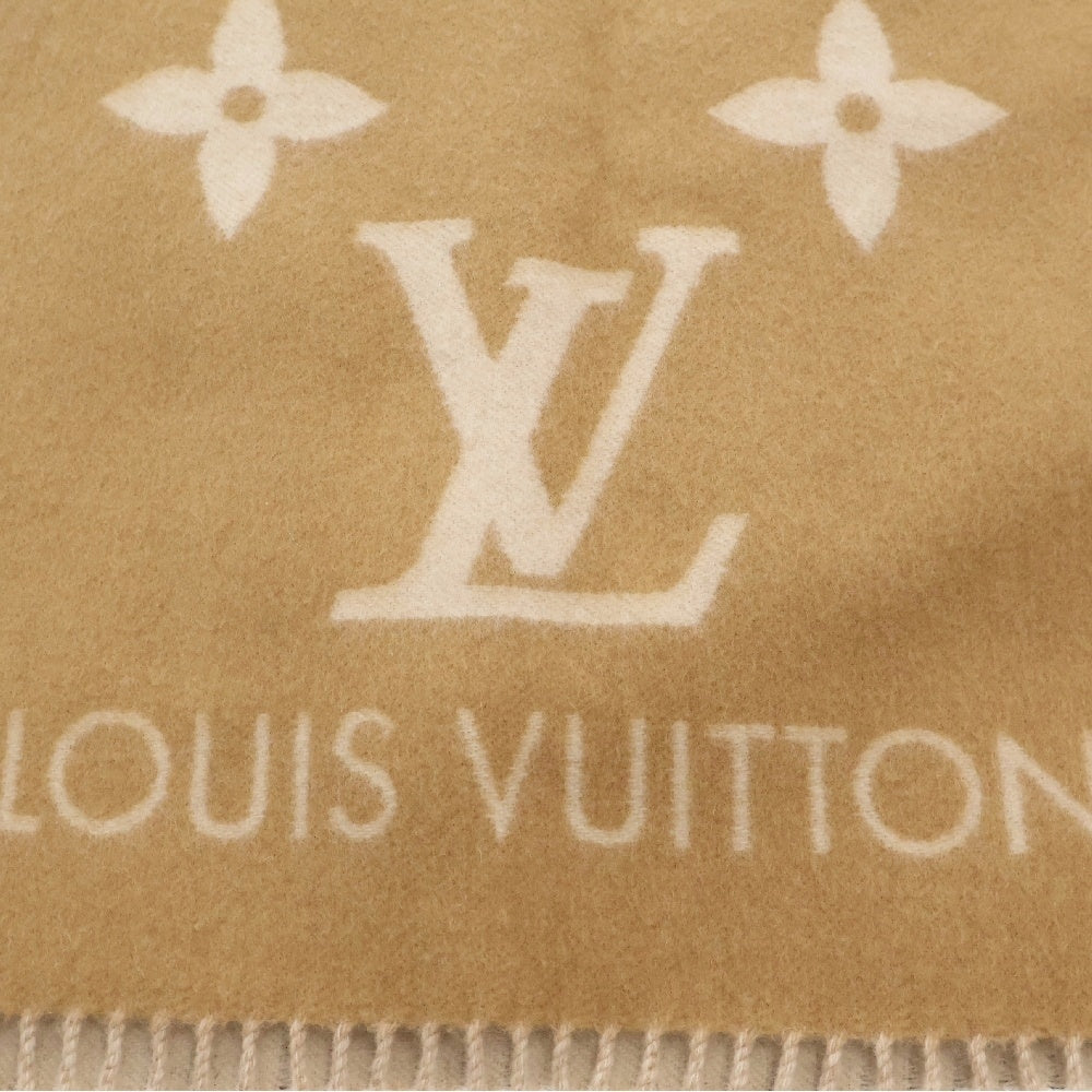 LOUIS VUITTON(ルイヴィトン) レイキャビック グラディエント モノグラム総柄 カシミヤ マフラー ベージュ/ブラウン M73675