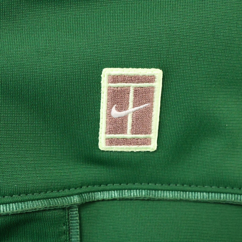 NIKE(ナイキ) LOOSE FIT フロントロゴ刺繍 ヘリテージ トラックジャケット グリーン DC2566-341