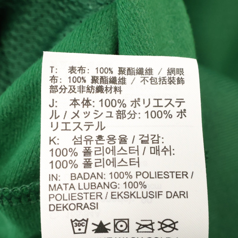 NIKE(ナイキ) LOOSE FIT フロントロゴ刺繍 ヘリテージ トラックジャケット グリーン DC2566-341