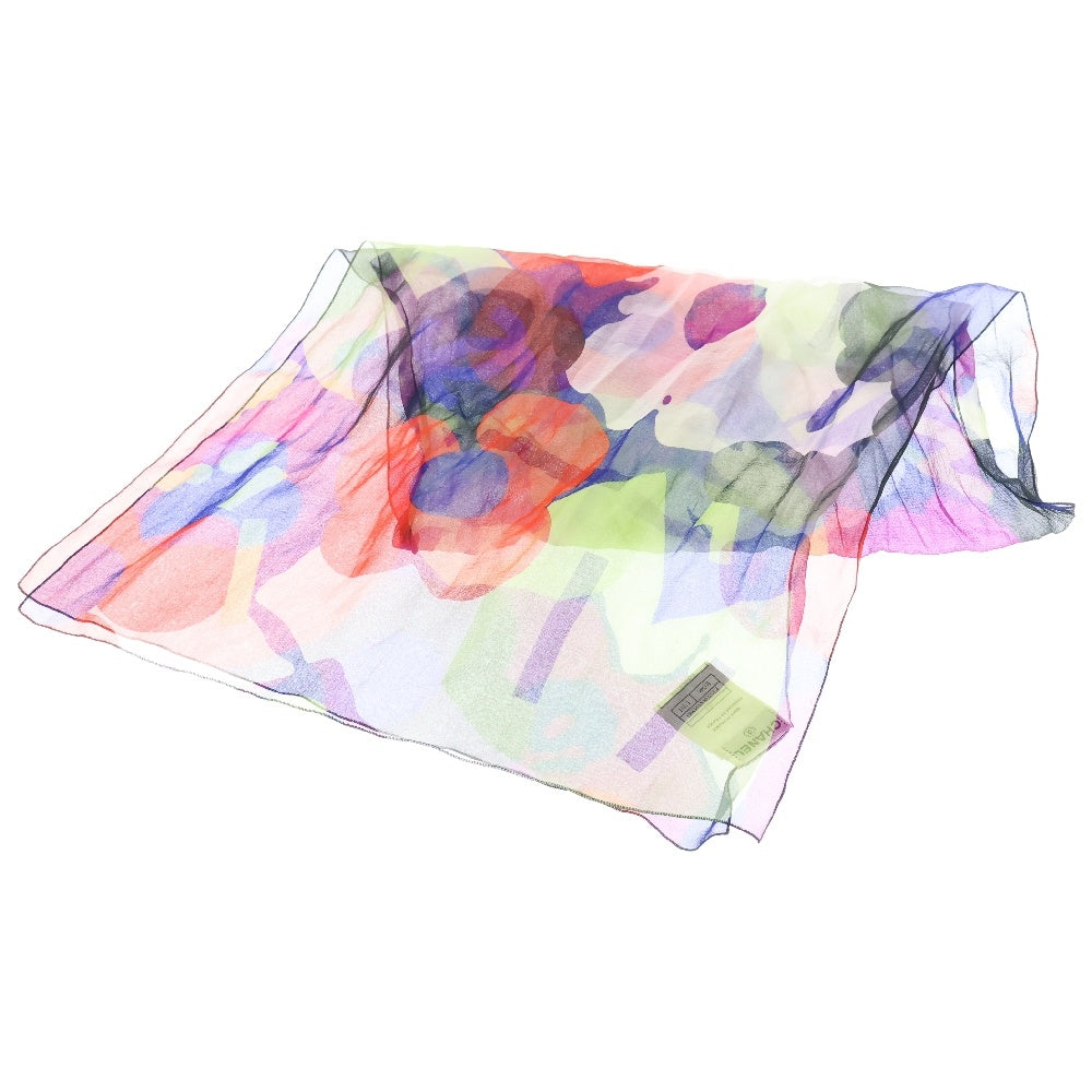 CHANEL(シャネル) ココマーク カメリア 花柄シルクスカーフ ストール マルチカラー レディース 00T P15538V08590