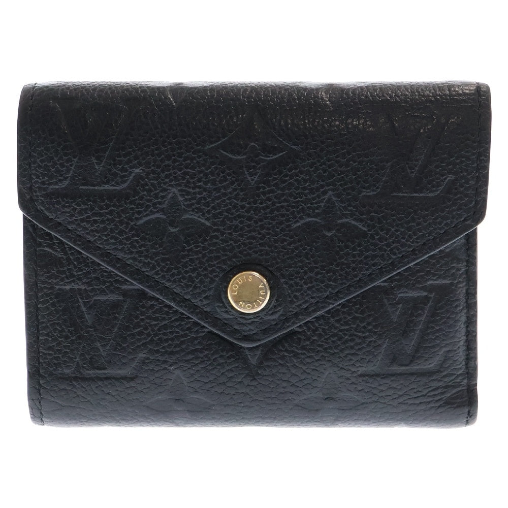 LOUIS VUITTON(ルイヴィトン) ポルトフォイユ ゾエ モノグラム エンボス 三つ折り財布 ウォレット ブラック M62935 SP1129