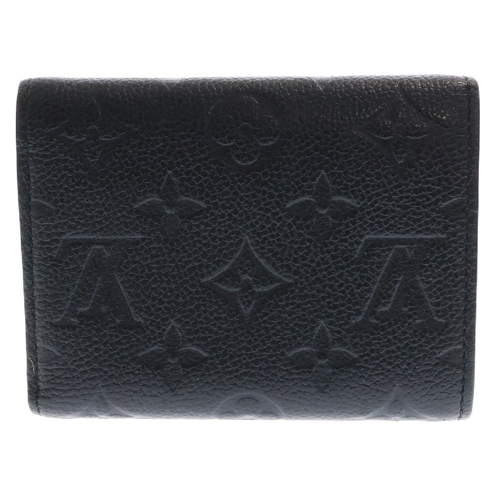 LOUIS VUITTON(ルイヴィトン) ポルトフォイユ ゾエ モノグラム エンボス 三つ折り財布 ウォレット ブラック M62935 SP1129