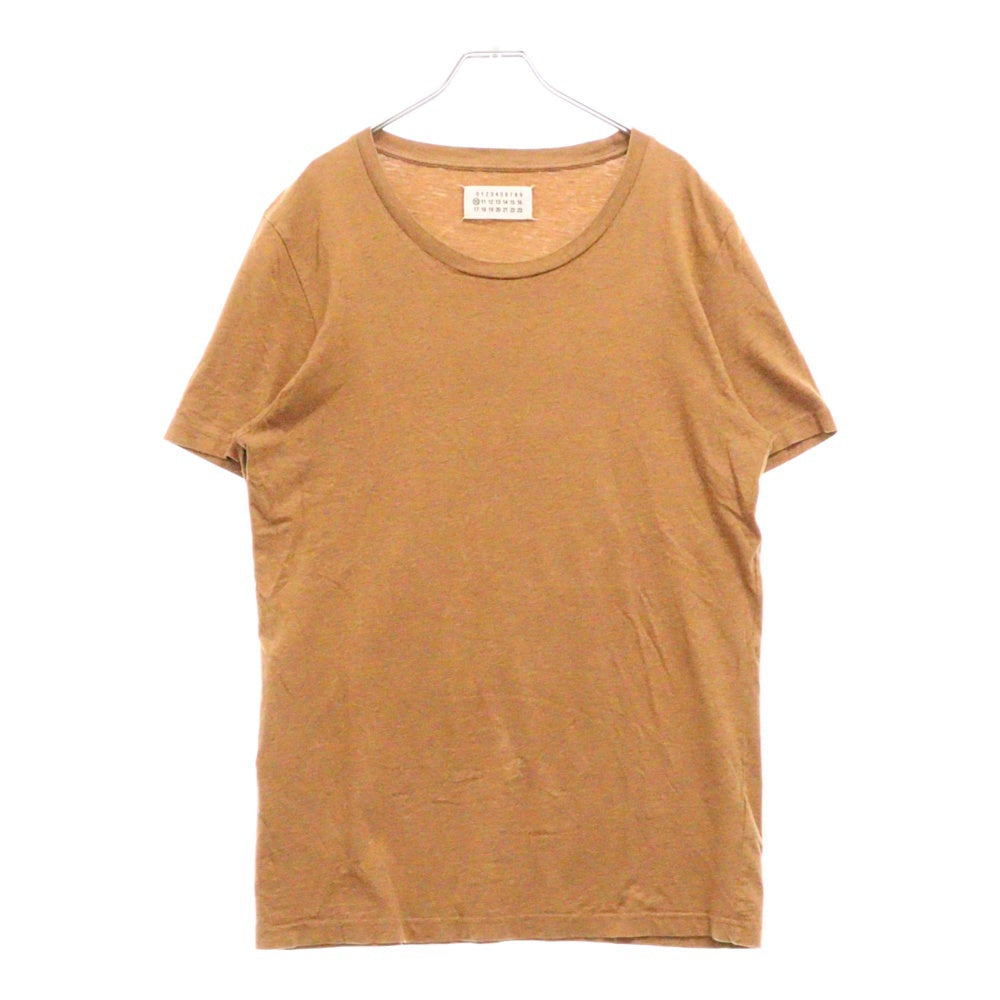Maison Margiela 10(メゾン マルジェラ) 16SS 四つタグ 半袖カットソー Tシャツ ブラウン S30GC0545 S22431