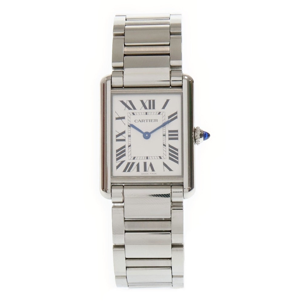 Cartier(カルティエ) TANK MUST LM タンクマスト ウォッチ ステンレススチール クォーツ 腕時計 シルバー WSTA0052