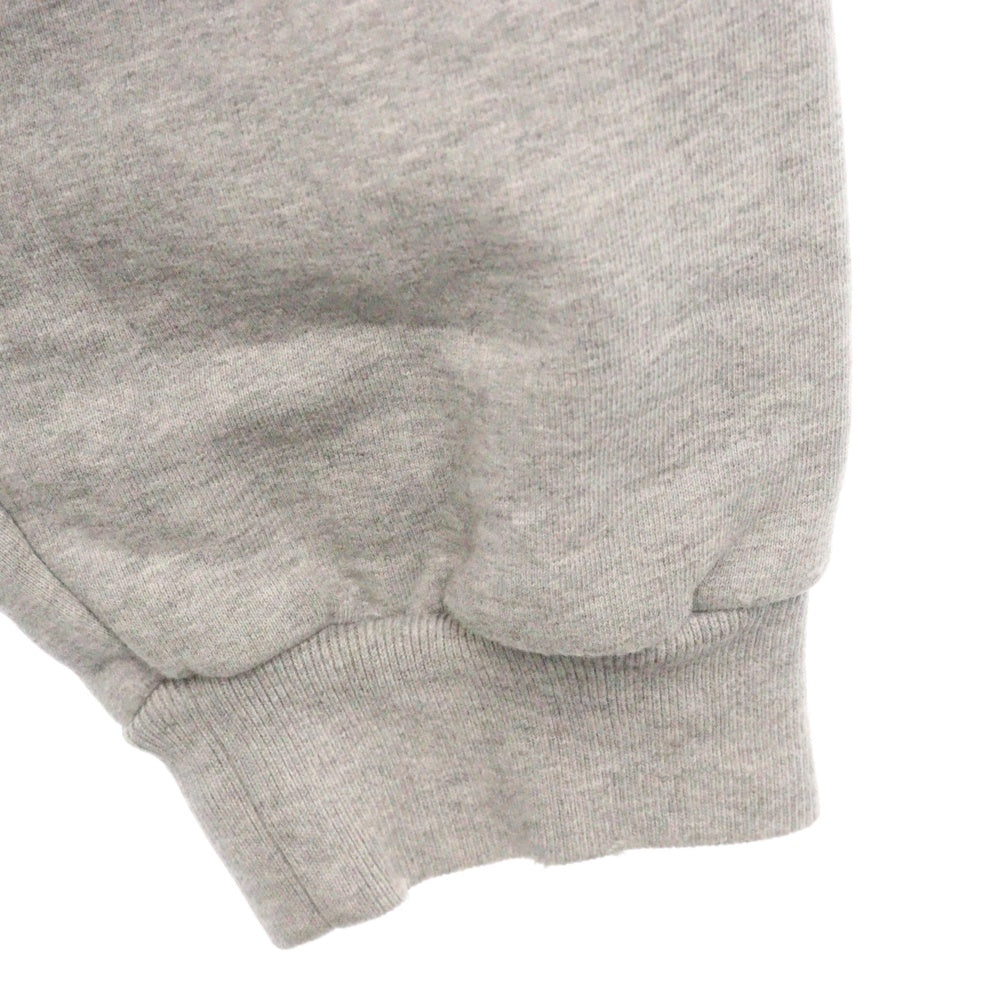 BALENCIAGA(バレンシアガ) 24SS TAPE LOGO HOODIE テープロゴ ダメージ加工 プルオーバースウェットパーカー フーディー グレー 744441 TRVK2