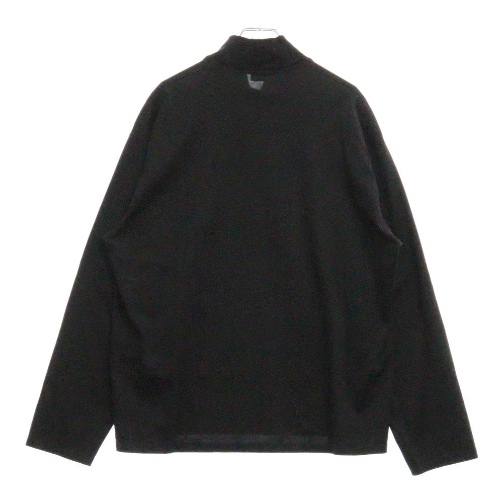 LAD MUSICIAN(ラッドミュージシャン) HIGH NECK BIG T-SHIRT ハイネック 長袖Tシャツ カットソー ブラック 2220-706