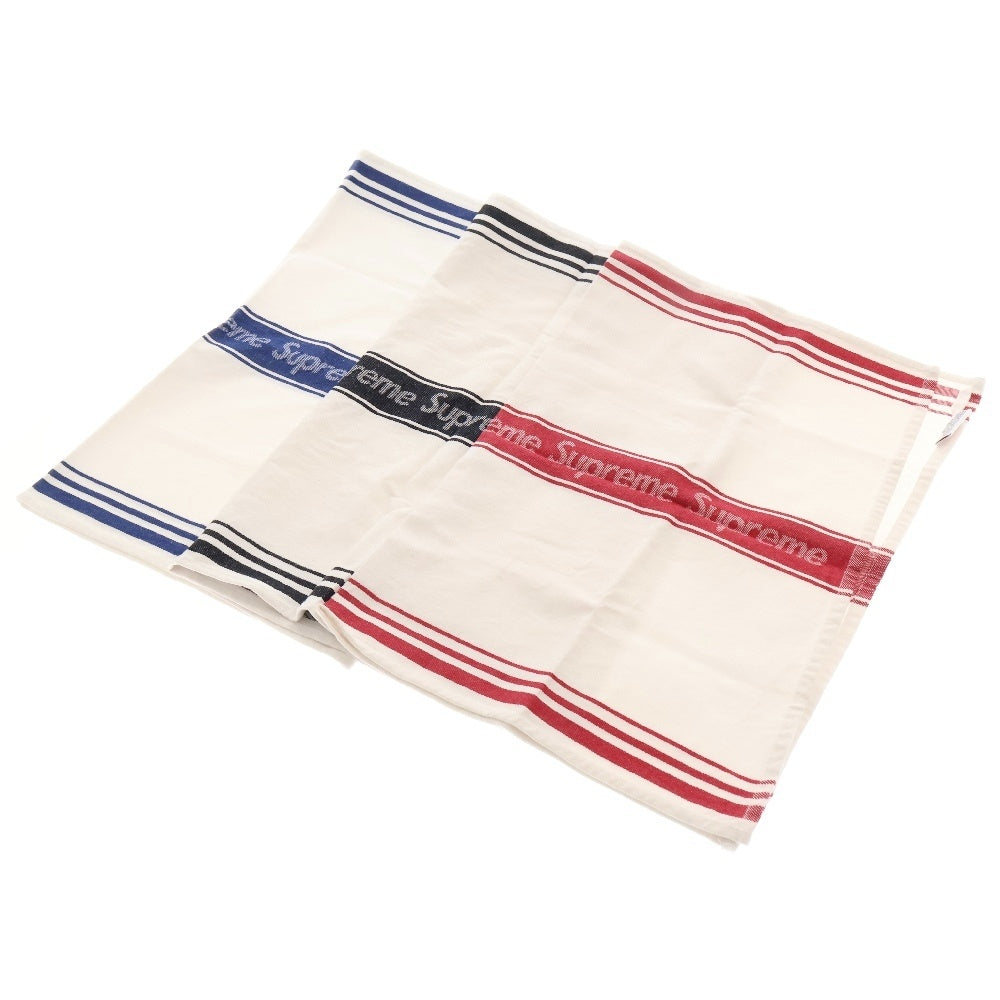 SUPREME(シュプリーム) 19SS Dish Towels Set of 3 ディッシュタオル 三個セット ブラック/ブルー/レッド