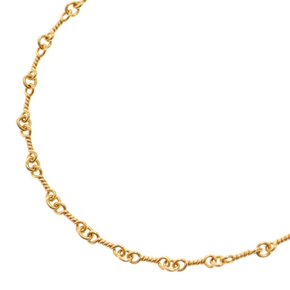 CHROME HEARTS(クロムハーツ) 22K NECKCHAIN R20 ロールチェーンネックレス 20inch ゴールド BCA011