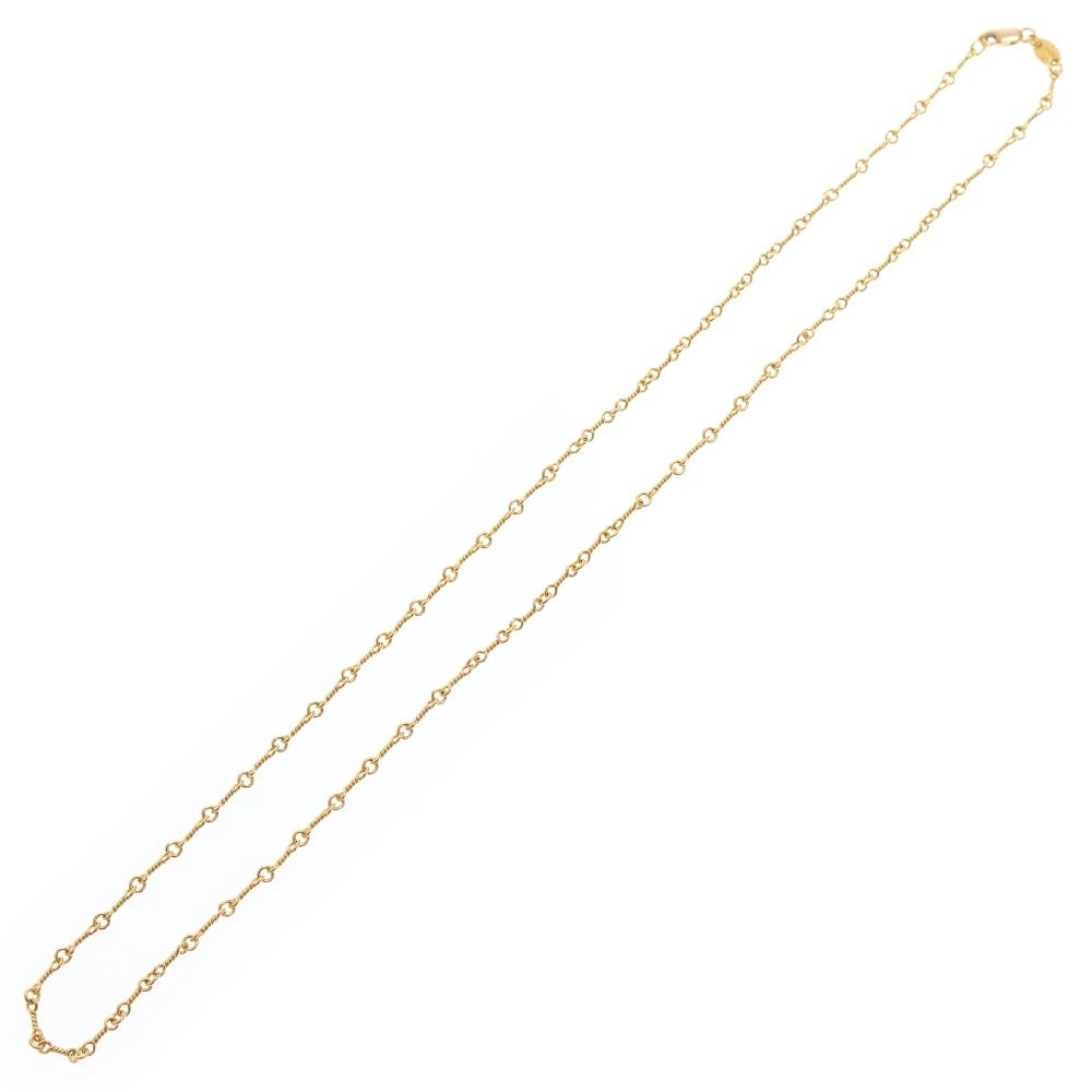 CHROME HEARTS(クロムハーツ) 22K NECKCHAIN R20 ロールチェーンネックレス 20inch ゴールド BCA011