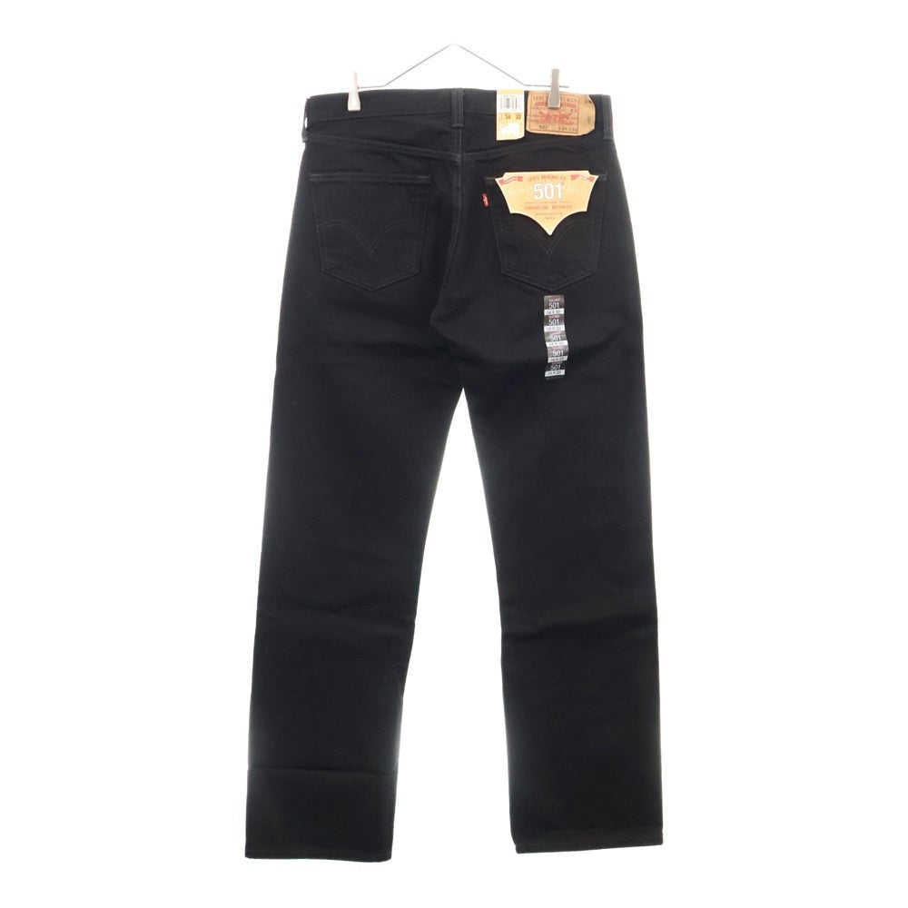 Levi's(リーバイス) 501 ボタン裏刻印4032 後染め ボタンフライ デニム パンツ ブラック 00501‐0660
