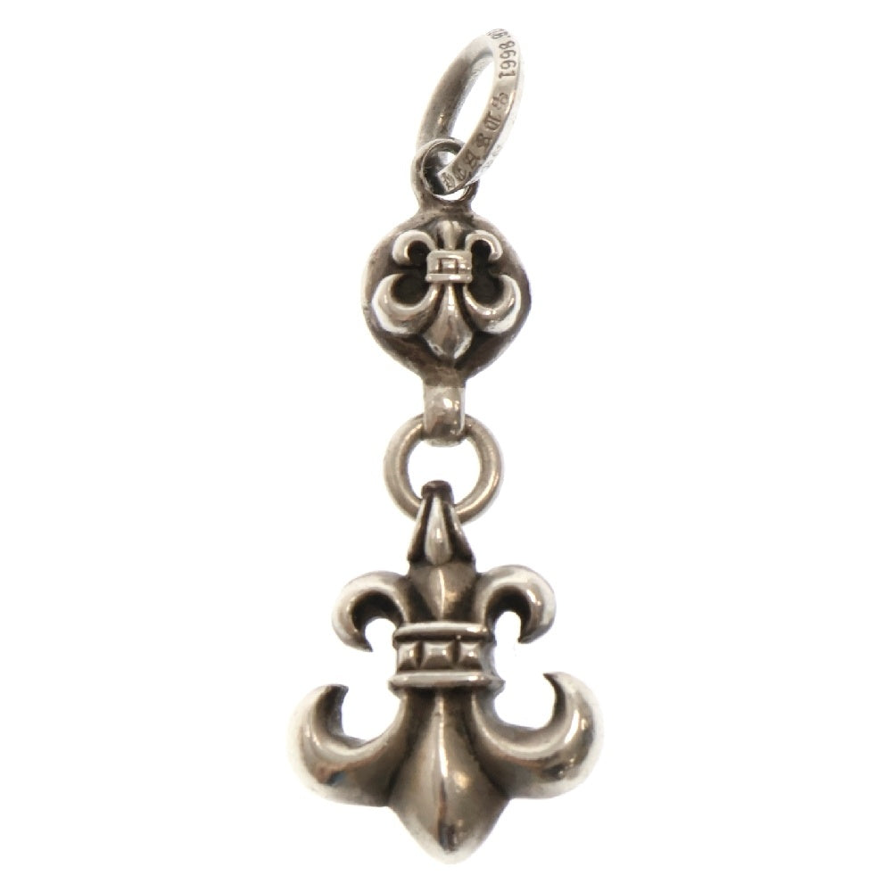 CHROME HEARTS(クロムハーツ) 1BALL BS FLEUR 1ボールBSフレアチャーム ペンダントトップ シルバー BCA198