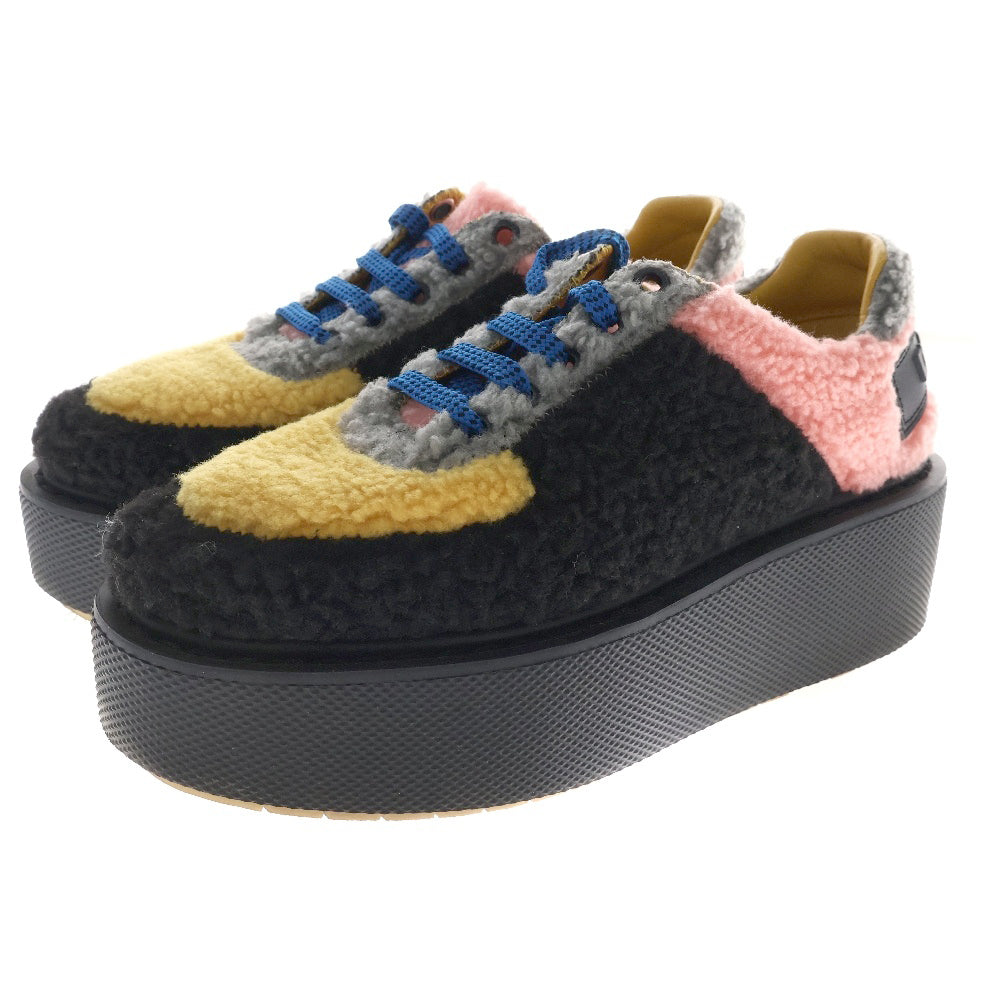 DIESEL(ディーゼル) D-CAGE S ボア 厚底ローカットスニーカー マルチカラー レディース US6/23cm