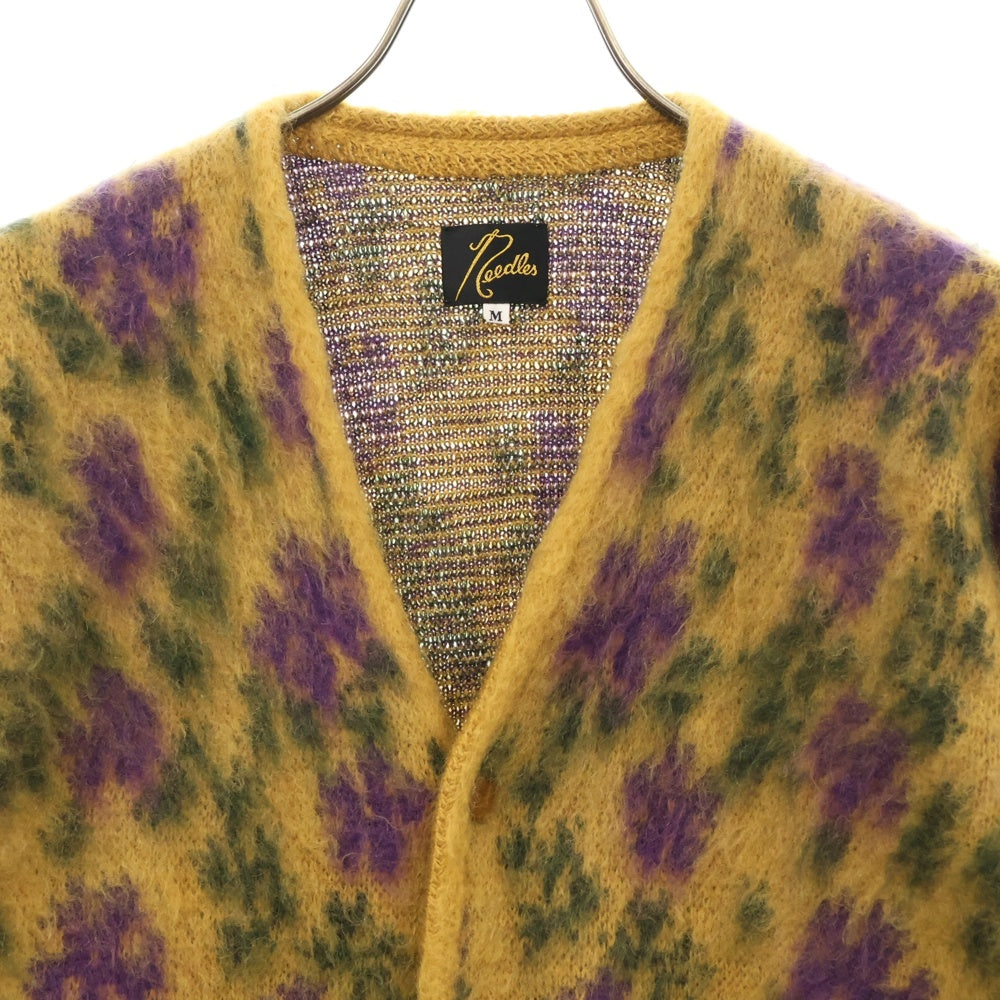 Needles(ニードルス) 23AW Mohair Cardigan フラワー モヘア ニット カーディガン マルチ NS282
