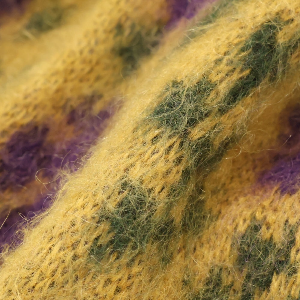 Needles(ニードルス) 23AW Mohair Cardigan フラワー モヘア ニット カーディガン マルチ NS282