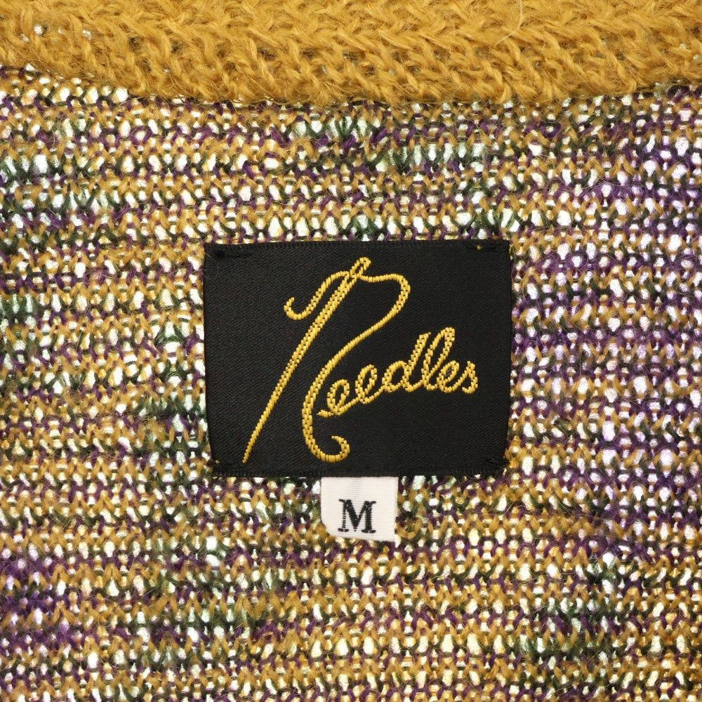 Needles(ニードルス) 23AW Mohair Cardigan フラワー モヘア ニット カーディガン マルチ NS282