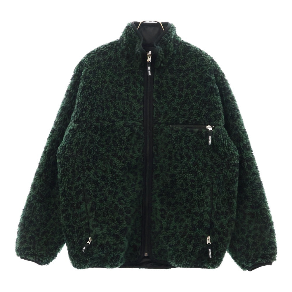 WACKO MARIA(ワコマリア) 23AW REVERSIBLE LEOPARD BOA JACKET リバーシブルレオパードボアジャケット グリーン→グリーン/ブラック 23FW-WMO-OD06