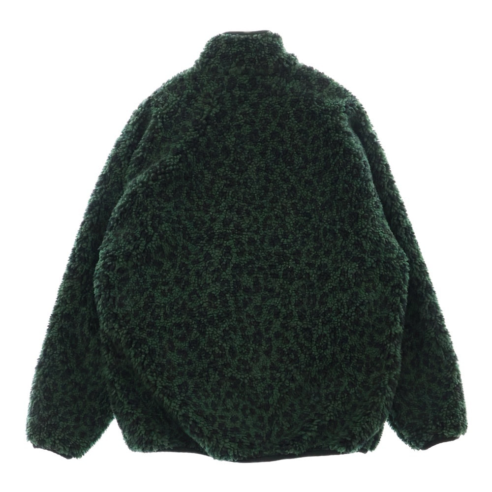 WACKO MARIA(ワコマリア) 23AW REVERSIBLE LEOPARD BOA JACKET リバーシブルレオパードボアジャケット グリーン→グリーン/ブラック 23FW-WMO-OD06