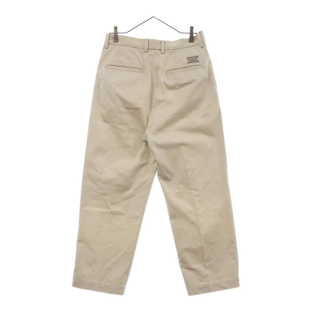 WACKO MARIA(ワコマリア) 23SS DOUBLE PLEATED CHINO TROUSERS ダブルプリーツ チノトラウザー パンツ ホワイト 23SS-WMP-PT02