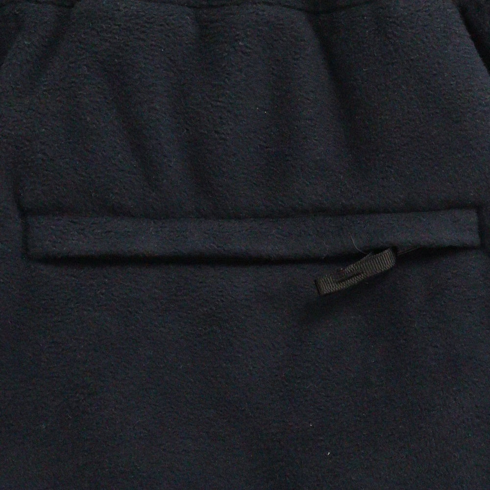 The Ennoy Professional(エンノイプロフェッショナル) 24AW Polartec Fleece pants フロントロゴ刺繍 ポーラテック フリースパンツ ネイビー AW24BRENPT06LP