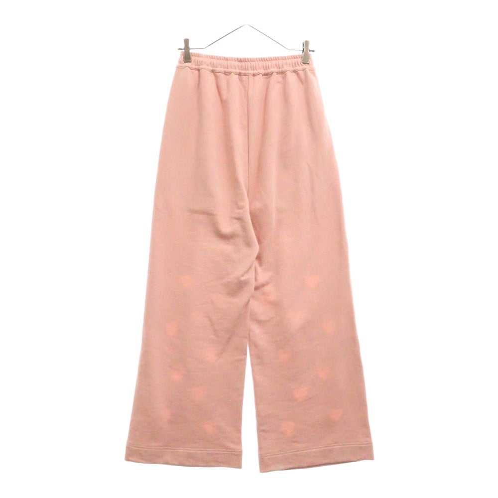 MAISON SPECIAL(メゾンスペシャル ) Many Heart Cutouts Sweatpants メニーハート カットアウト スウェットパンツ ピンク レディース 21242465312