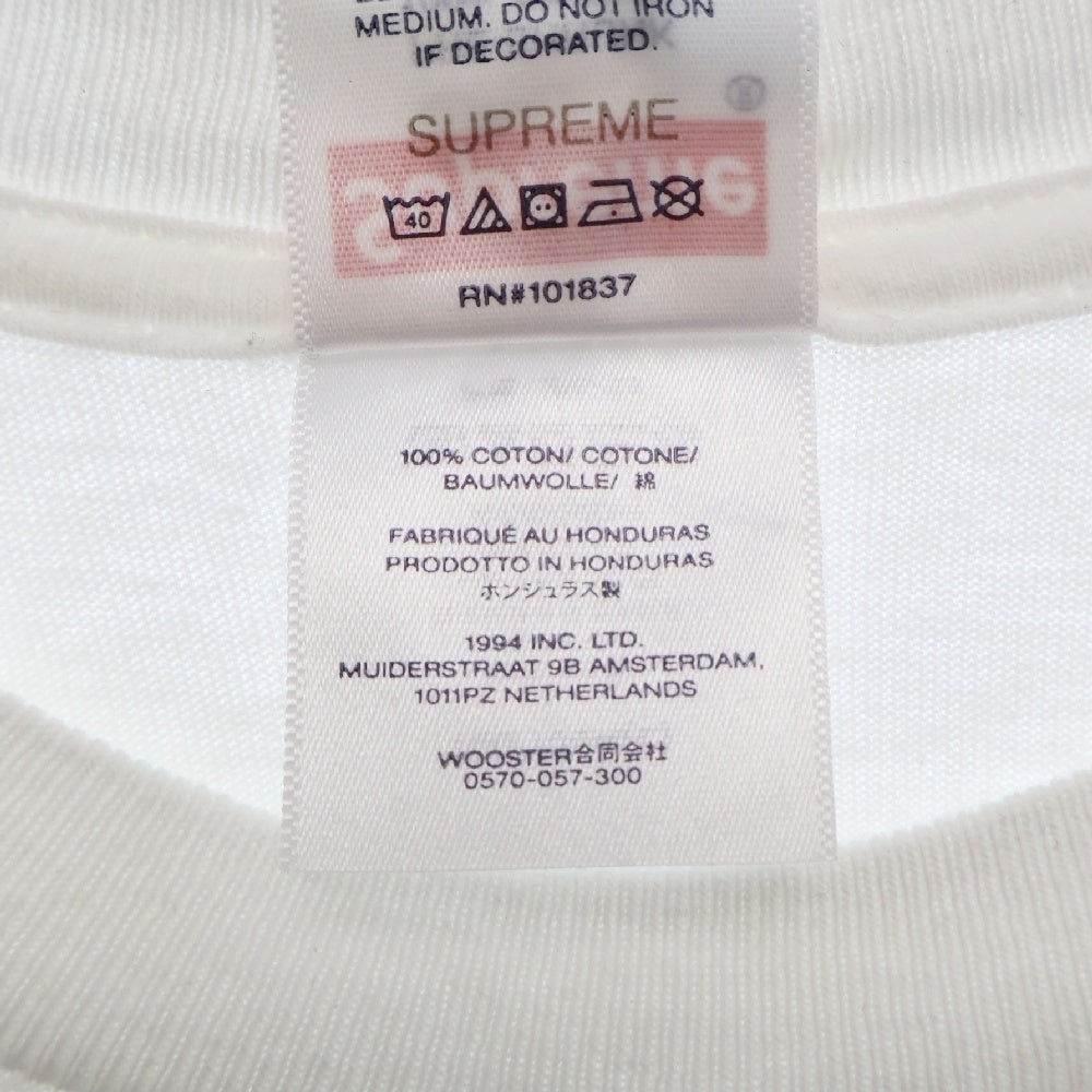 SUPREME(シュプリーム) 24AW Tyler The Creator Tee タイラーザクリエイター プリント クルーネック 半袖Tシャツ カットソー ホワイト