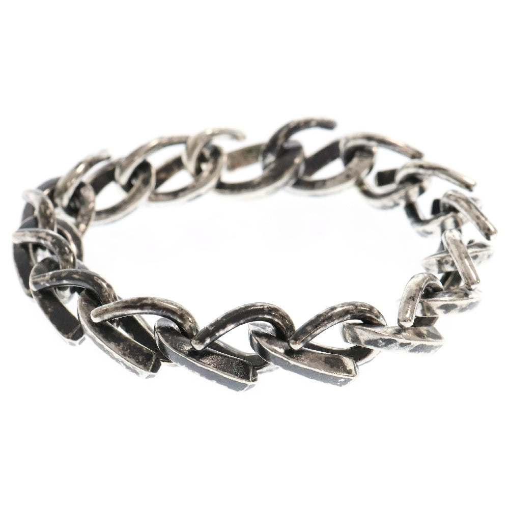 TIFFANY & Co.(ティファニー) FORGE LARGE LINK BRACELET フォージ ラージ ブレスレット 15リンク シルバー/ブラック