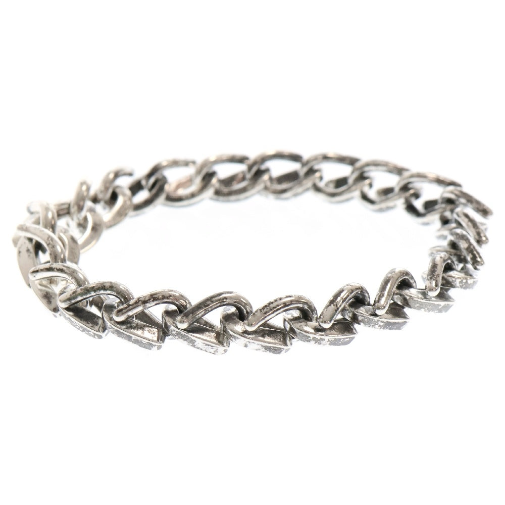 TIFFANY & Co.(ティファニー) FORGE MEDIUM LINK BRACELET フォージ ミディアム ブレスレット 21リンク シルバー/ブラック