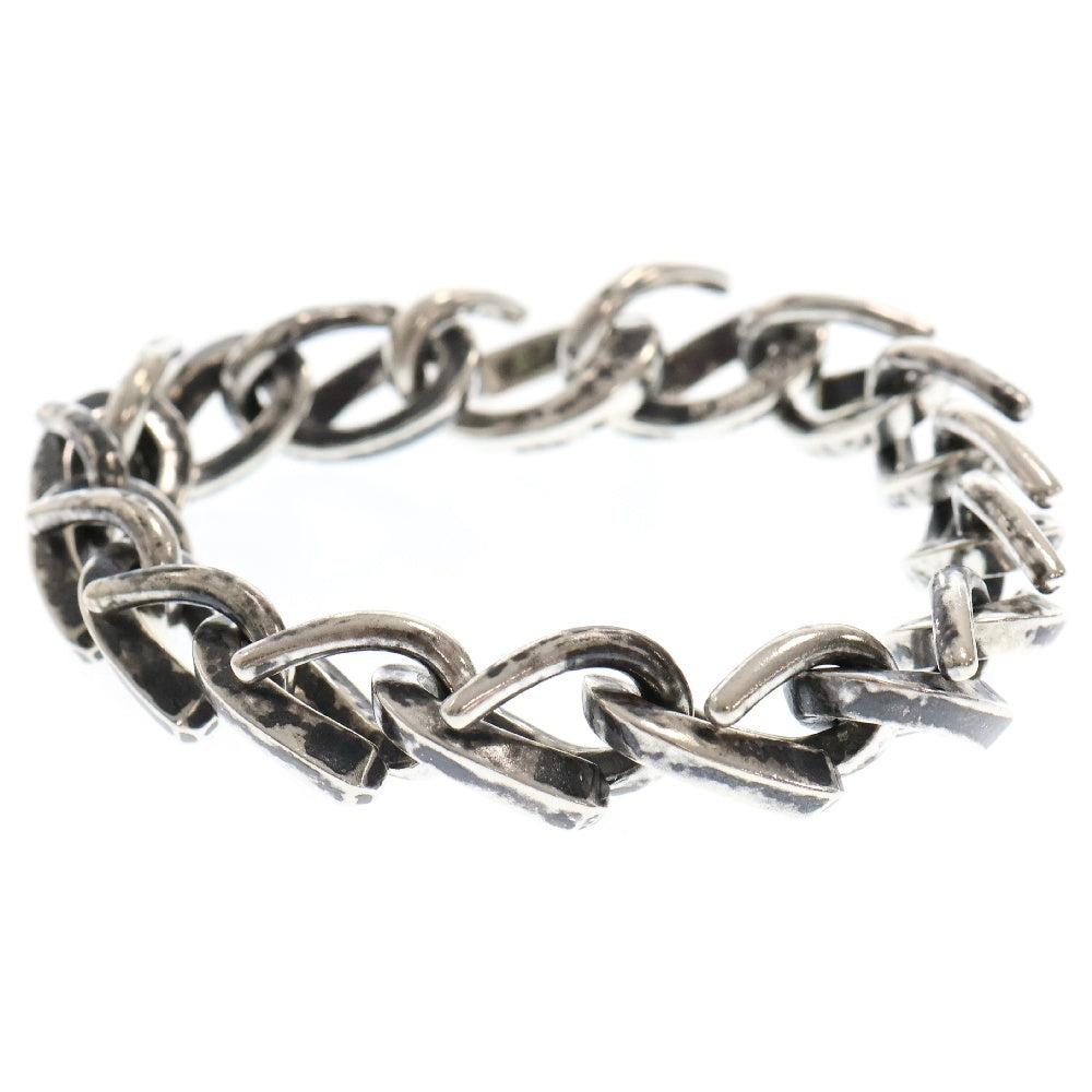 TIFFANY & Co.(ティファニー) FORGE LARGE LINK BRACELET フォージ ラージ ブレスレット 15リンク シルバー/ブラック