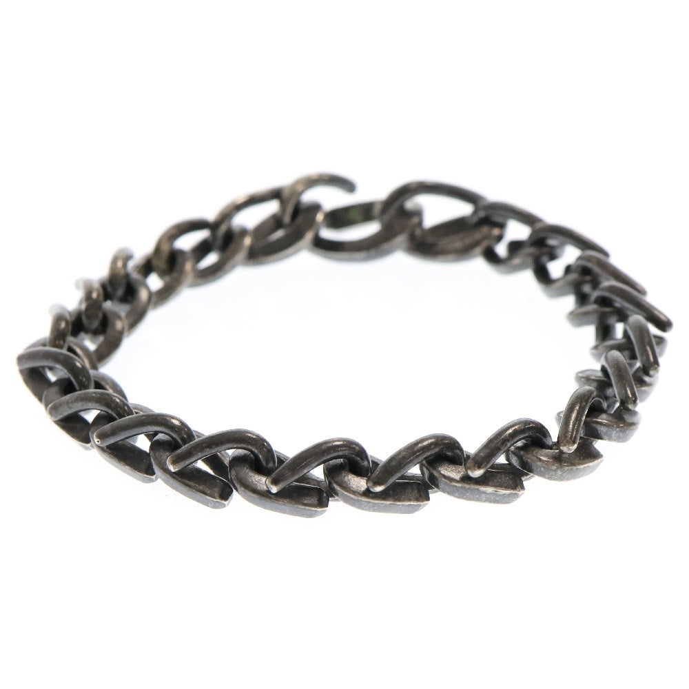 TIFFANY & Co.(ティファニー) FORGE MEDIUM LINK BRACELET フォージ ミディアム ブレスレット 21リンク シルバー/ブラック