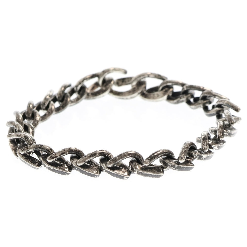 TIFFANY & Co.(ティファニー) FORGE MEDIUM LINK BRACELET フォージ ミディアム ブレスレット 22リンク シルバー/ブラック