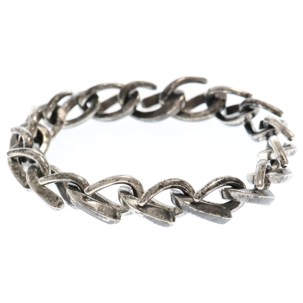 TIFFANY & Co.(ティファニー) FORGE LARGE LINK BRACELET フォージ ラージ ブレスレット 16リンク シルバー/ブラック