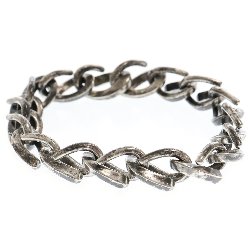 TIFFANY & Co.(ティファニー) FORGE LARGE LINK BRACELET フォージ ラージ ブレスレット 16リンク シルバー/ブラック
