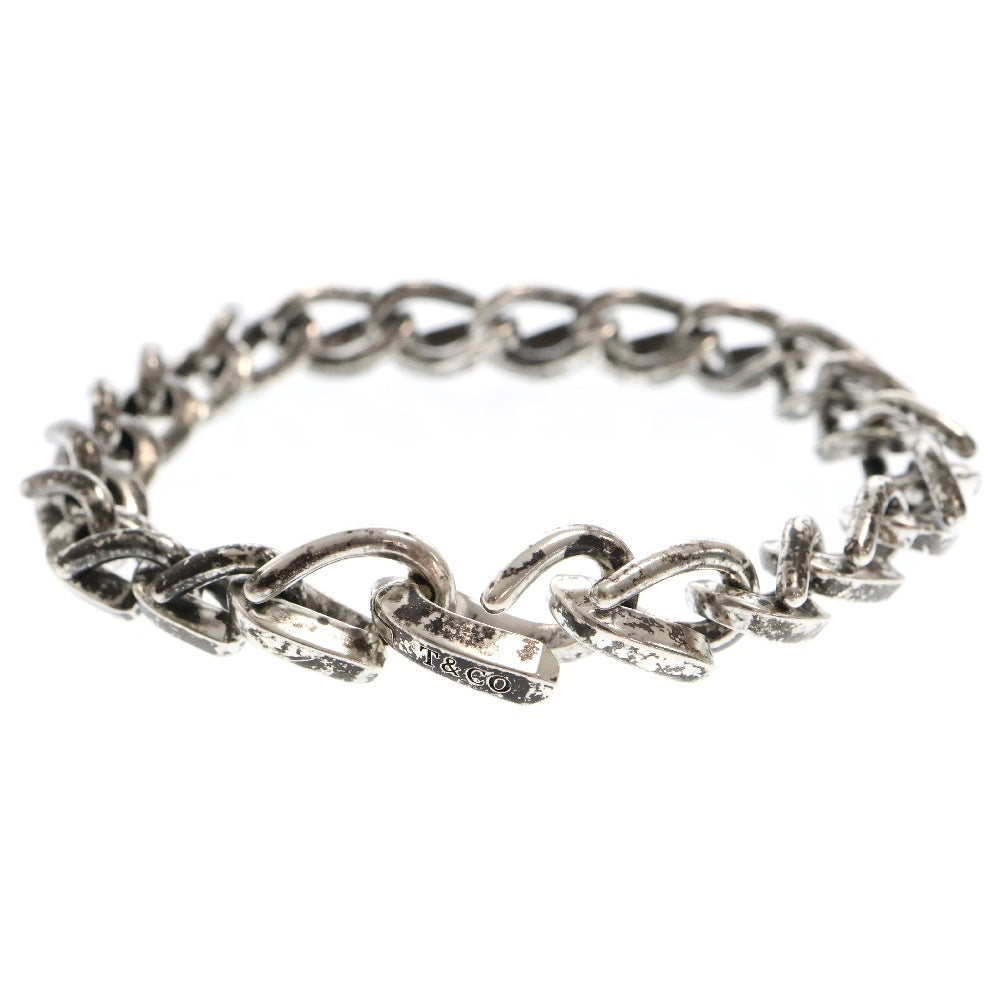 TIFFANY & Co.(ティファニー) FORGE MEDIUM LINK BRACELET フォージ ミディアム ブレスレット 21リンク シルバー/ブラック