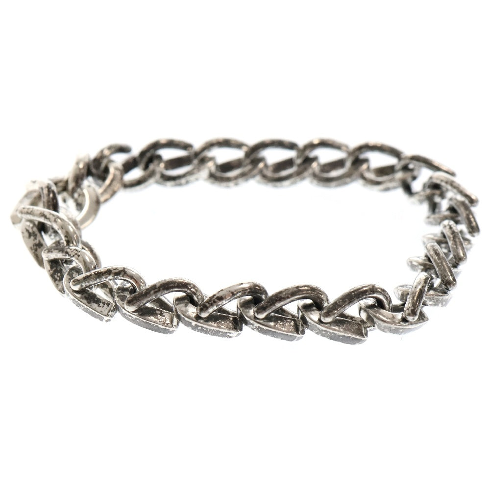TIFFANY & Co.(ティファニー) FORGE MEDIUM LINK BRACELET フォージ ミディアム ブレスレット 21リンク シルバー/ブラック