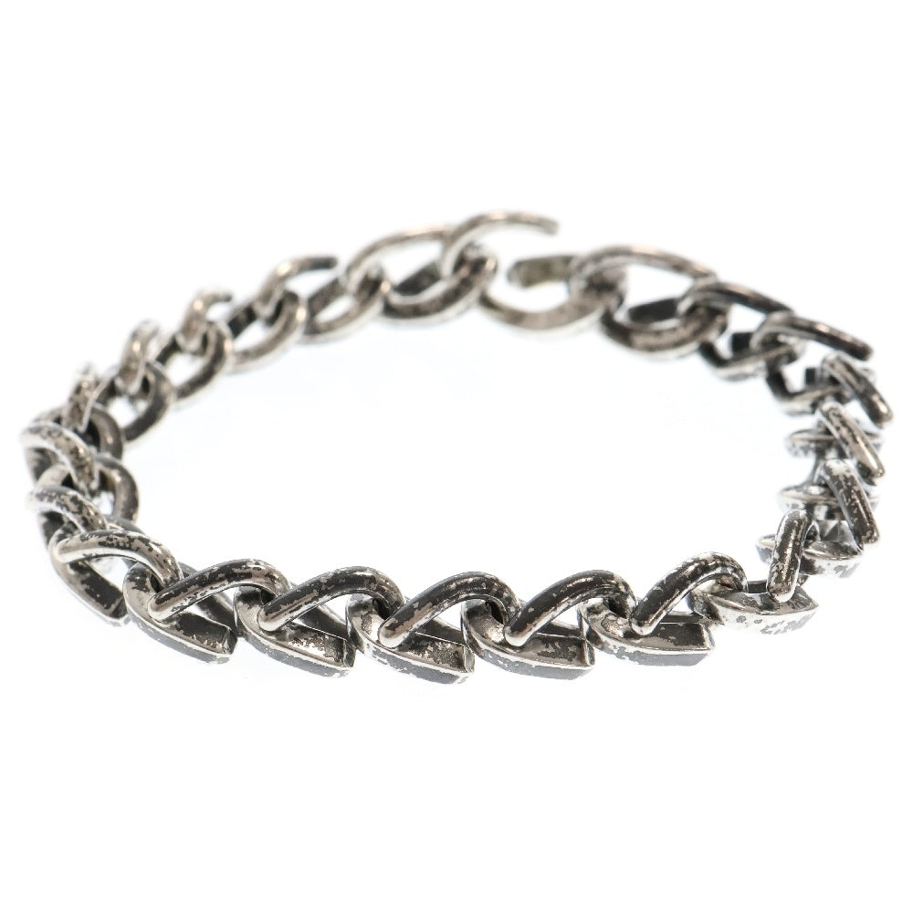 TIFFANY & Co.(ティファニー) FORGE MEDIUM LINK BRACELET フォージ ミディアム ブレスレット 21リンク シルバー/ブラック