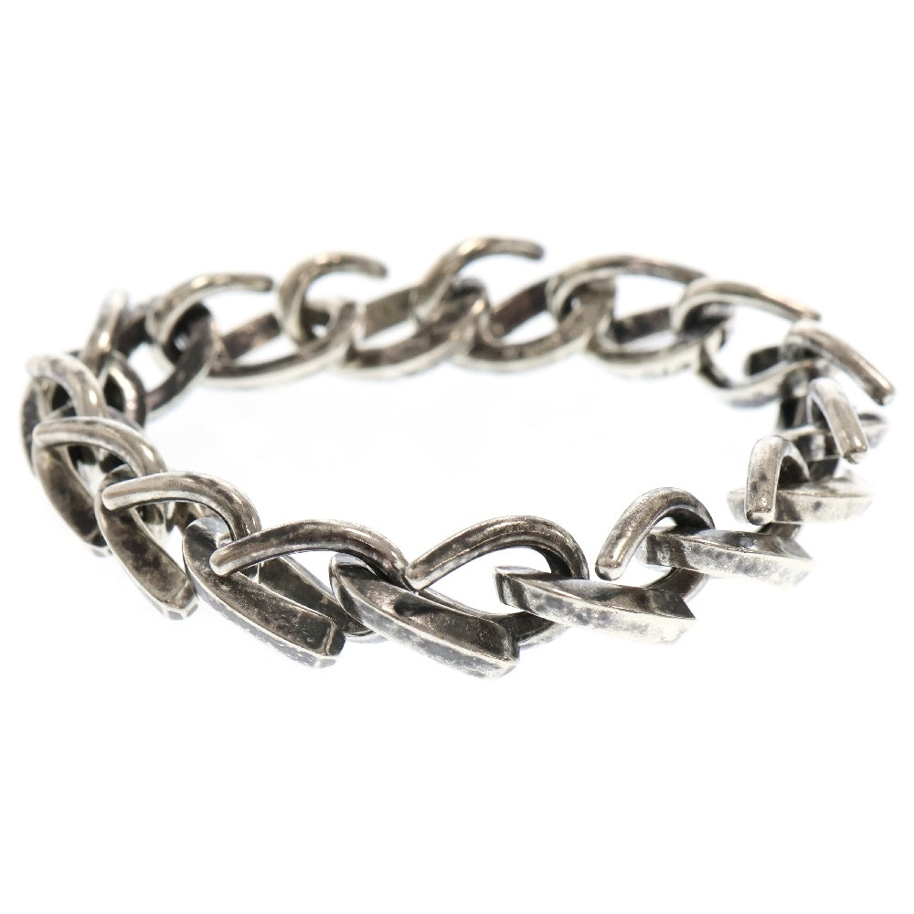 TIFFANY & Co.(ティファニー) FORGE LARGE LINK BRACELET フォージ ラージ ブレスレット 15リンク シルバー/ブラック