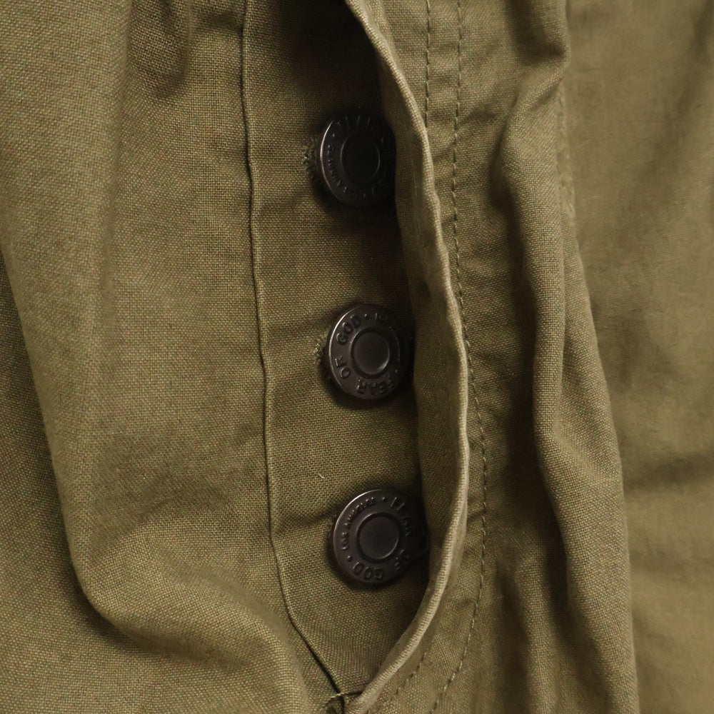 READY MADE(レディメイド) ×FEAR OF GOD The Military Drawstring Trouser フィアオブゴッド ミリタリー ドローストリング トラウザーパンツ カーキ