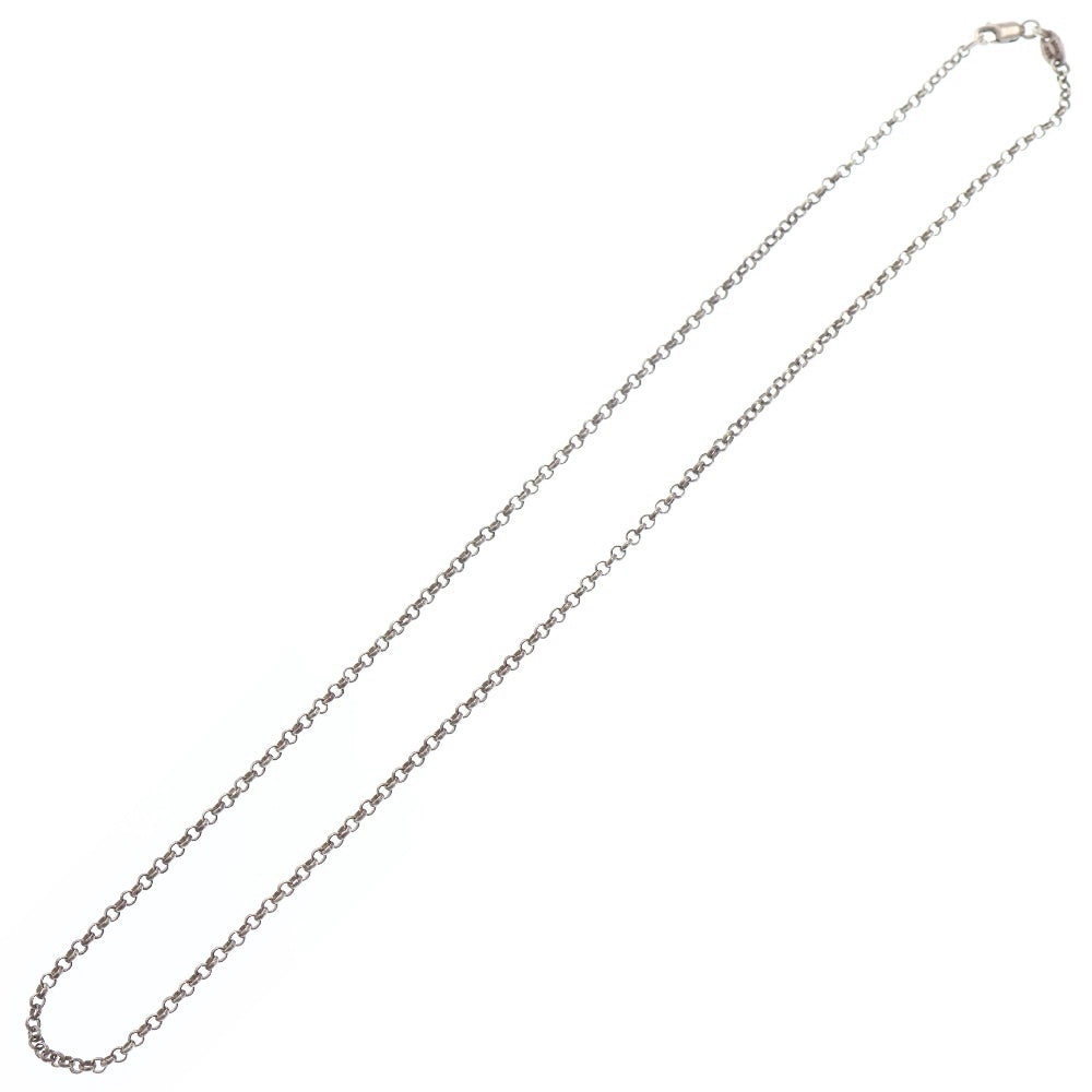 CHROME HEARTS(クロムハーツ) NECKCHAIN R18 ロールチェーンネックレス 18inch シルバー BCA083