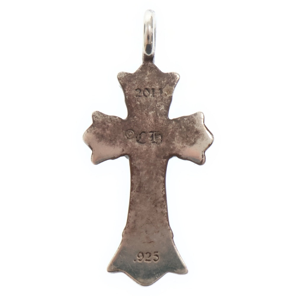 CHROME HEARTS(クロムハーツ) DBL CH CRS ダブルCHクロスチャーム ペンダントトップ シルバー BCA248