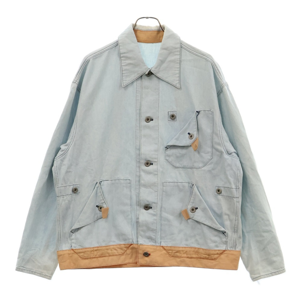 PHINGERIN(フィンガリン) 20SS Scouty Coverall スカウティ カバーオール デニムジャケット インディゴ PD-201-JK-031