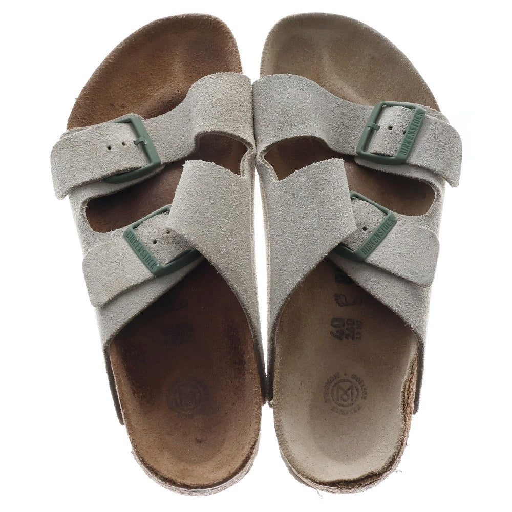 BIRKENSTOCK(ビルケンシュトック) Arizona アリゾナ スウェードレザー ベルトサンダル ベージュ/カーキ 1029242