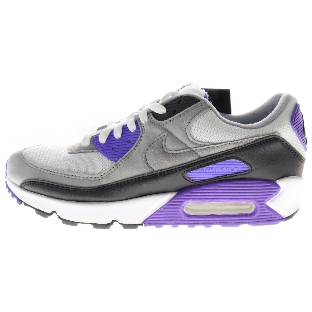 NIKE(ナイキ) AIR MAX 90 HYPER GRAPE エアマックス ハイパーグレープ ローカットスニーカー パープル/ホワイト US9.5/27.5cm CD0881-104