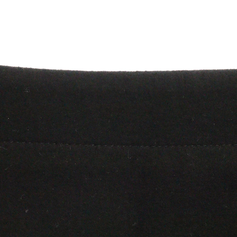 Sacai(サカイ) Wool Melton Skirt ウール メルトン スカート ブラック レディース 24-07335