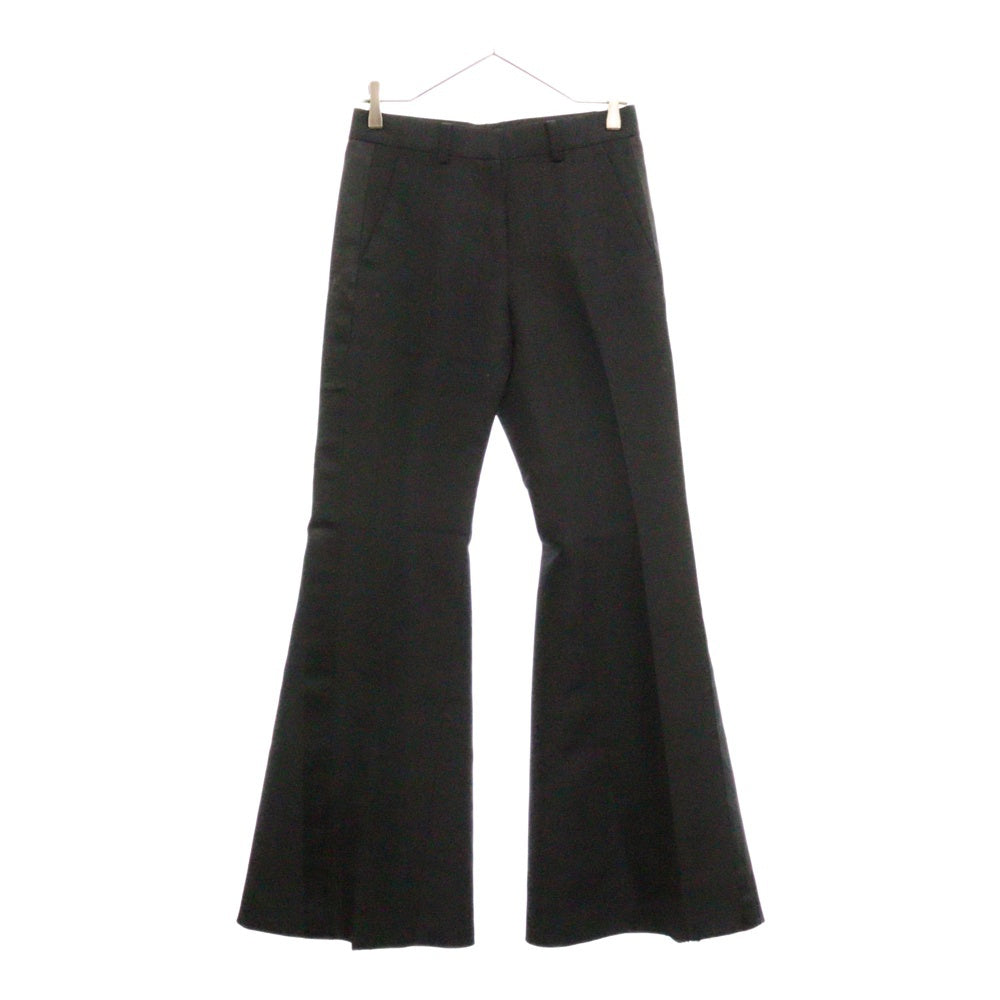 Sacai(サカイ) 22AW サイドライン フレアスラックス パンツ ブラック 22-06315