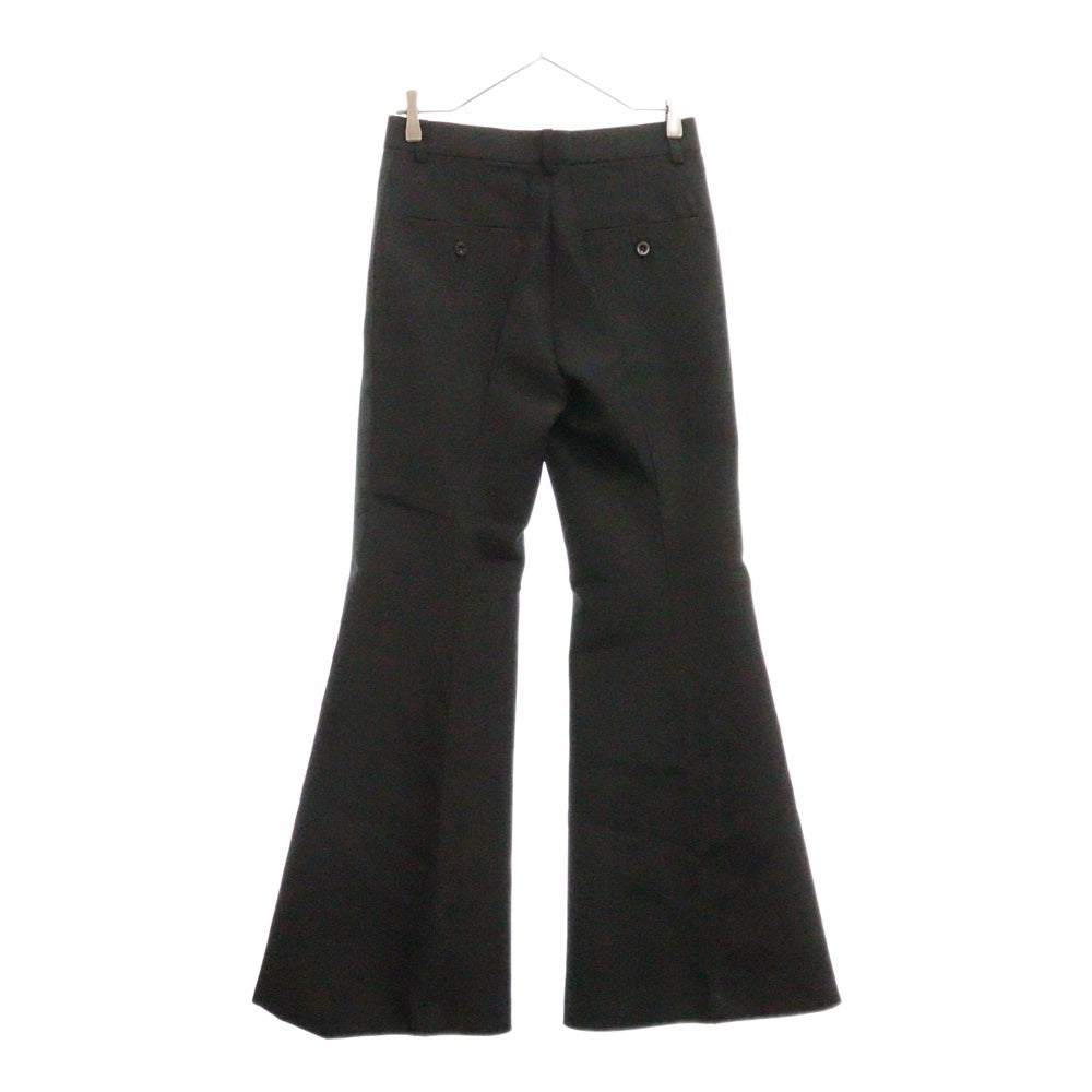 Sacai(サカイ) 22AW サイドライン フレアスラックス パンツ ブラック 22-06315