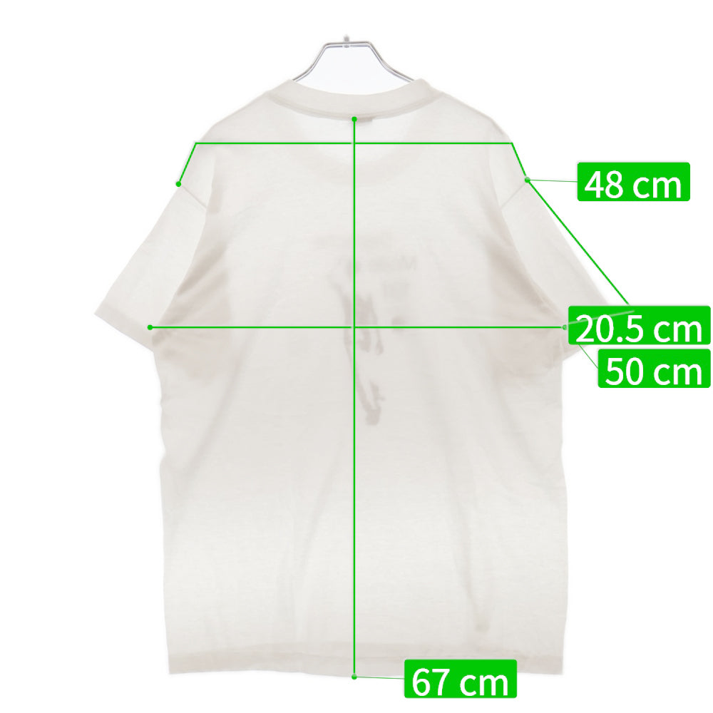 VINTAGE(ヴィンテージ) 80S DEPECHE MODE ディペッシュ モード ロゴプリント半袖Tシャツ カットソー ホワイト