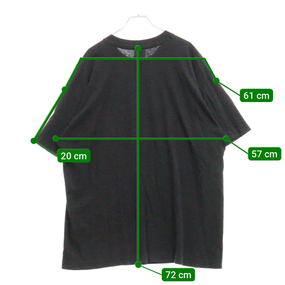VINTAGE(ヴィンテージ) 90S SPEARHEAD スピアヘッド ロゴプリント半袖Tシャツ カットソー ブラック