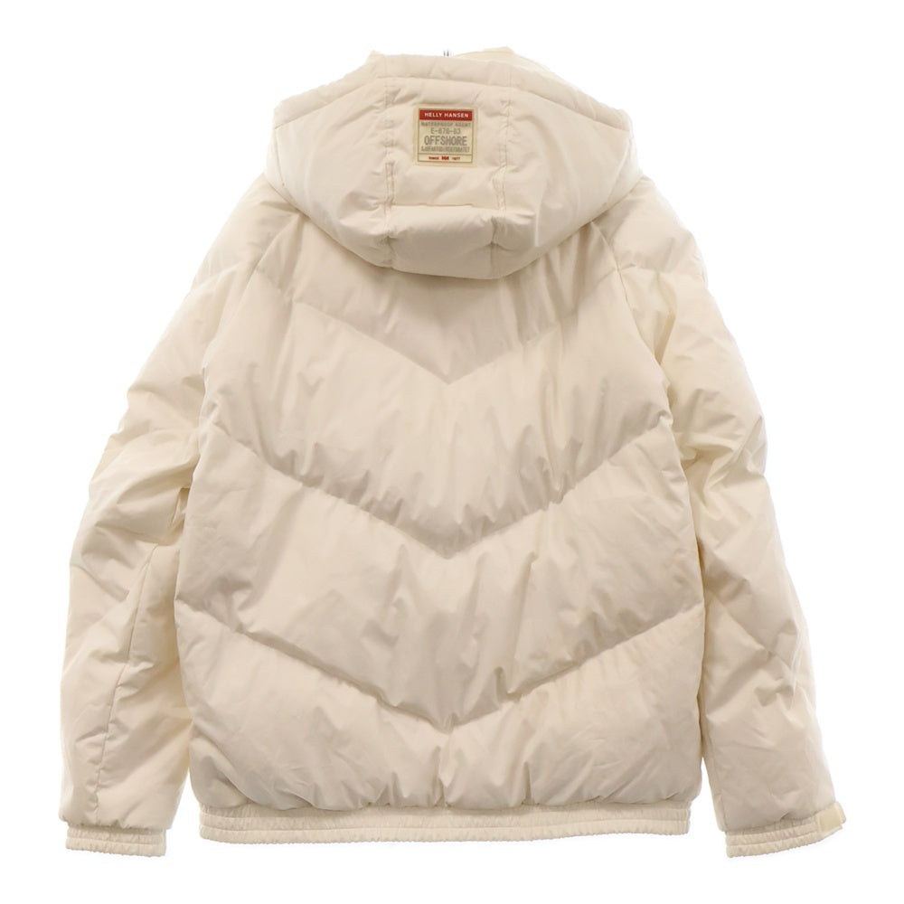 HELLY HANSEN(ヘリーハンセン) Logo Embroidery Down Jacket ロゴ刺繍 ダウンジャケット ホワイト